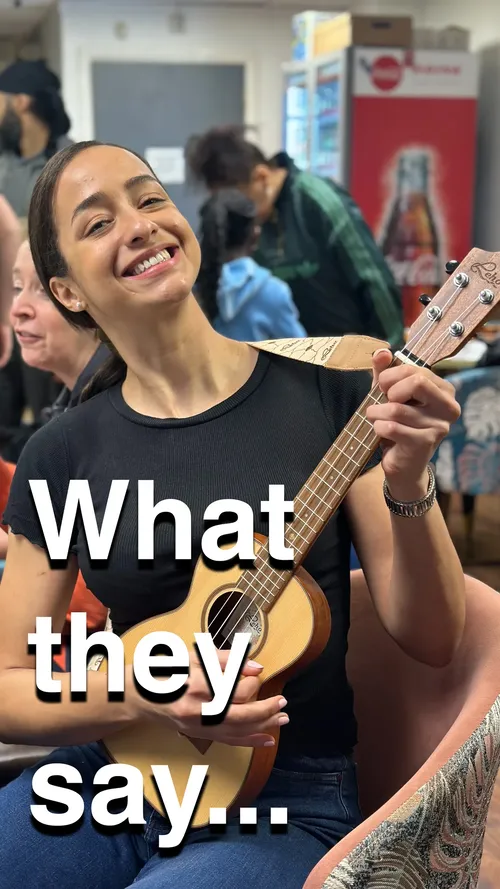 Watch participant testimonials from Happier Music Workshop